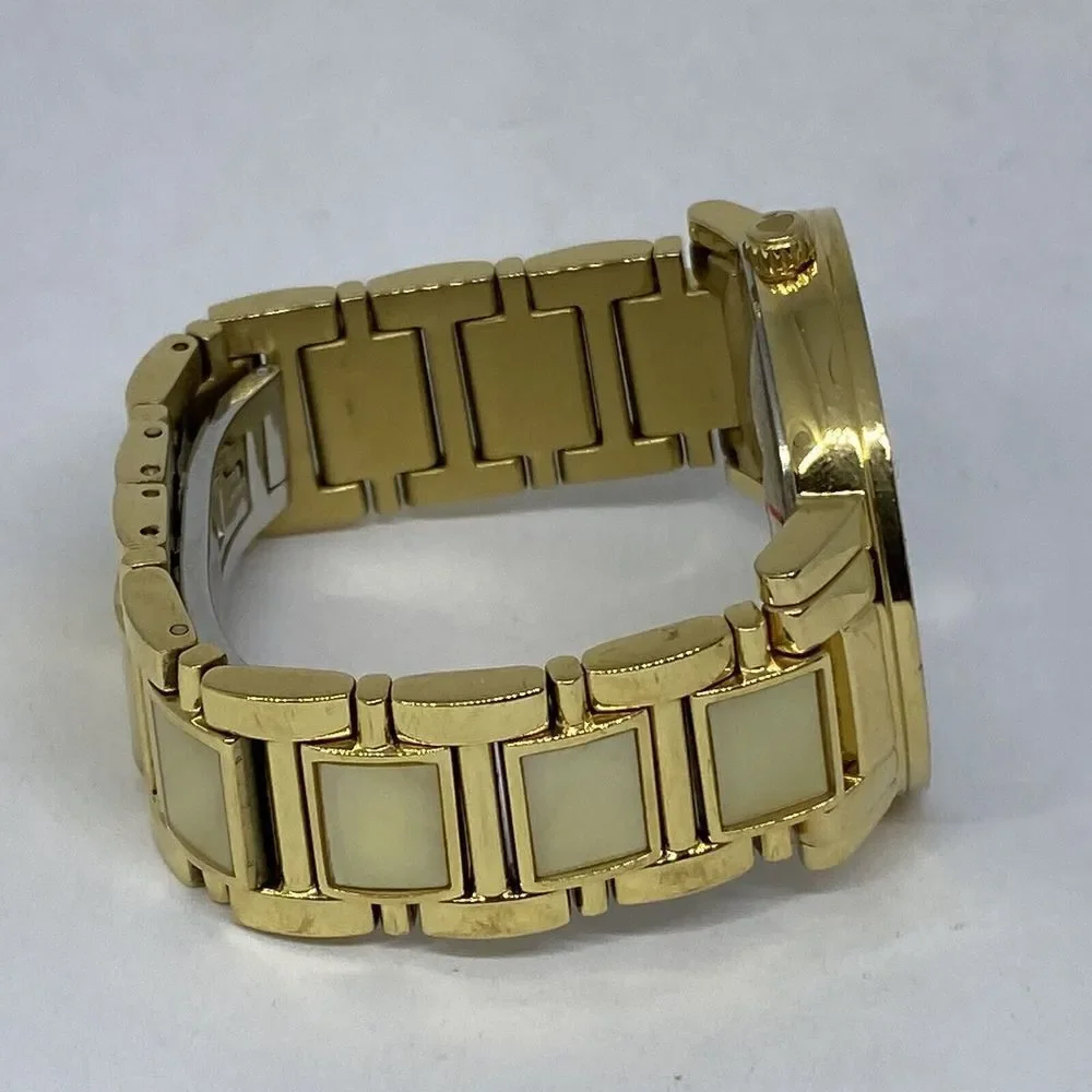 Kate Spade 0394 Womens Gold Stainless Steel Analog Dial Quartz Wrist Watch XX581